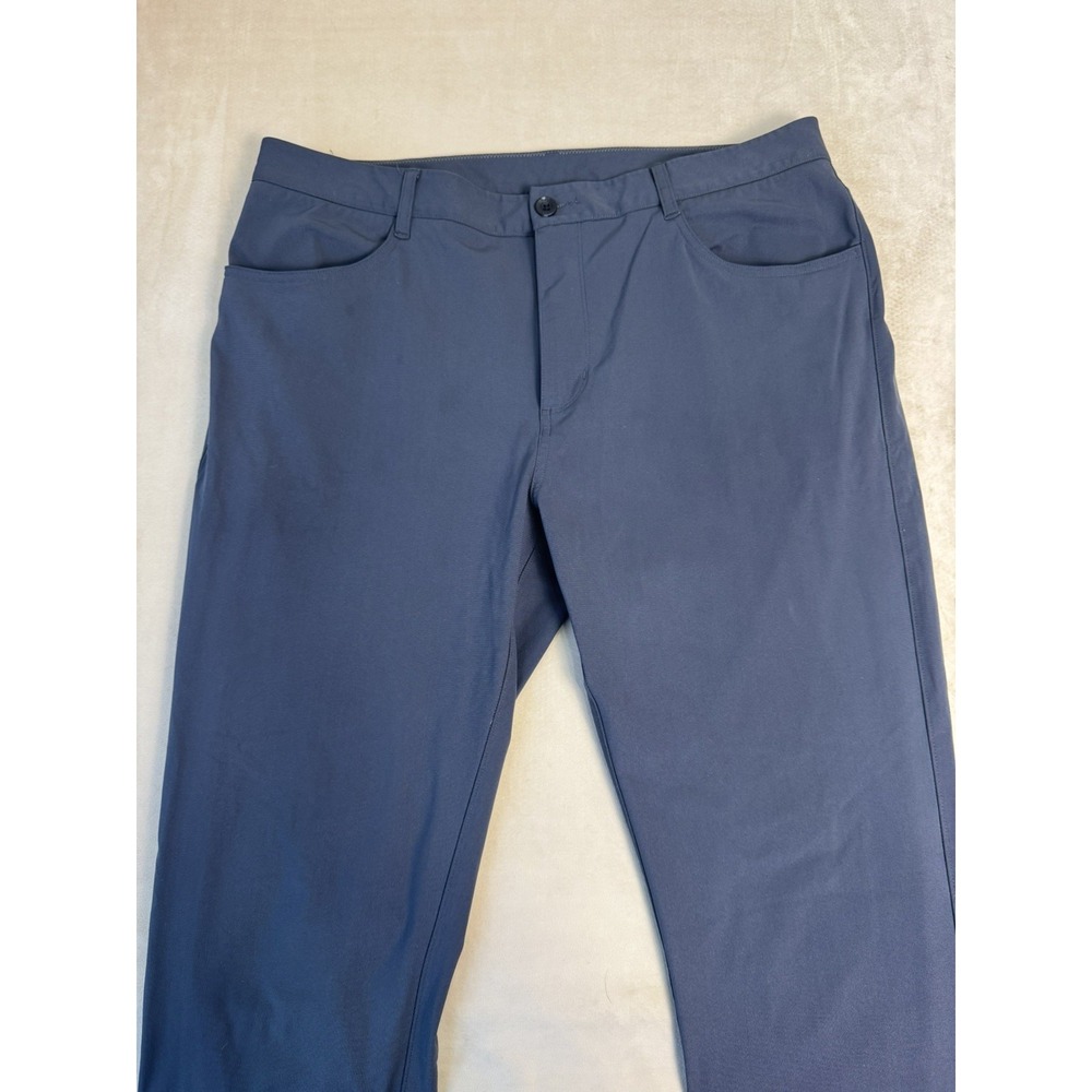 Vuori Pants Mens 36X31.5 Grey Meta Slim Chino Pant Casual Golf Office V430